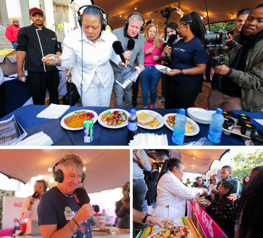 Anele and The Club on 947 invade Wits